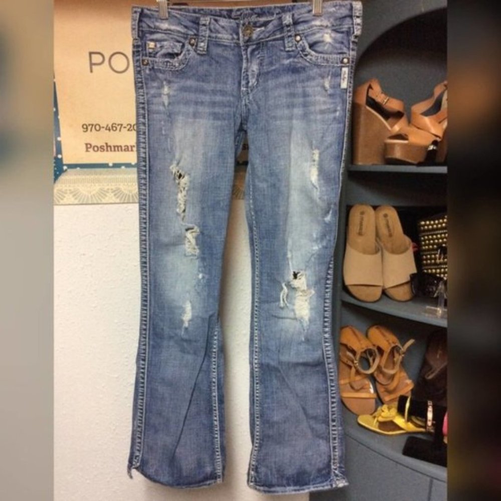 Silver Frances 18" 29/31 jeans